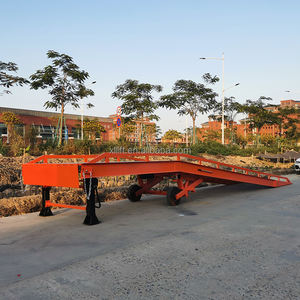 10 Ton ponsel halaman Memuat Ramp tinggi dapat disesuaikan wadah Forklift Dock hidrolik Dock pemuatan Dock Lift - Product Image 6