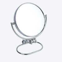Bureaux de vanité de 6 pouces avec miroir table de toilette pliante cosmétique ameublement miroir de maquillage