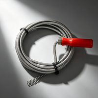 Déboucheur de tuyaux en plastique DIY OEM pour éviers de cuisine domestiques et nettoyeurs d'égouts, type spirale, fabricant et fournisseur