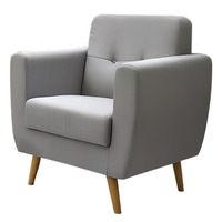 Ensemble de canapés rembourrés élégants - Mousse confortable à haute résilience, design élégant capitonné, idéal pour les salons et les espaces détente