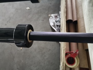 Zinc negro Barbell/Crossfit levantamiento de peso Bar/cromo duro pesas Weightlifiting Bar pesas - Product Image 6