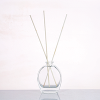 Bouteilles diffuseurs de parfum en verre personnalisées sur mesure, forme spéciale, écologiques, durables, 50 à 300 ml, vides, pour aromathérapie, couleurs et logos