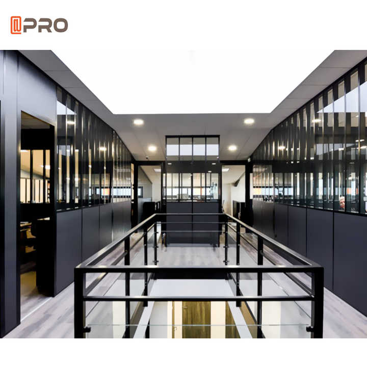 APRO Vertical Frame Design Partition Wall aluminium Frame Folding ...
