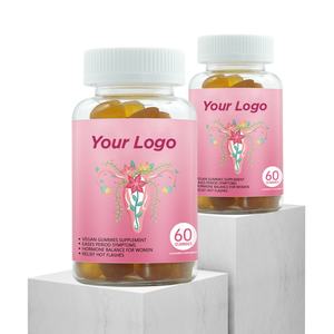 Chinaherbs Livraison Rapide Gummies Équilibre Hormonal SPM Soutien du Cycle Féminin avec Vitamines pour la Ménopause Amélioration de l'Humeur et de l'Énergie OEM/ODM - Product Image 1