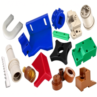 Pièces en nylon personnalisées basées sur des plans, PA6 PA66 Polyamide, produits de formes spéciales, fabrication industrielle de plastiques