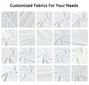 เสื้อครอประบายอากาศใส่ได้ทั้งชายและหญิงเสื้อยืดเบสบอลเสื้อกีฬาพิมพ์ซับลิเมชันตามสั่งป้องกันแบคทีเรียแห้งเร็ว - Product Image 5