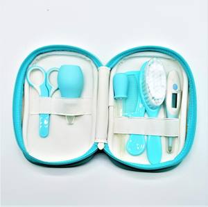 Ensemble de soins pour bébé avec outils de soin des ongles, thermomètre de bain, aspirateur nasal, brosse, coupe-ongles, peigne - Convient aux bébés et aux enfants - Product Image 6