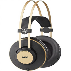 หูฟัง <span class=keywords><strong>AKG</strong></span> K92 แบบปิดสำหรับมืออาชีพ เหมาะสำหรับงานมิกซ์เสียง มาสเตอริ่ง และฟังเพลงคุณภาพสูง แบบครอบหู ใช้สาย - Product Image 1