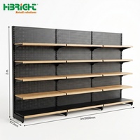 Étagères de supermarché de luxe en métal anti-rouille écologiques de taille personnalisée HIGHBRIGHT, présentoir à médicaments 1000x1800mm