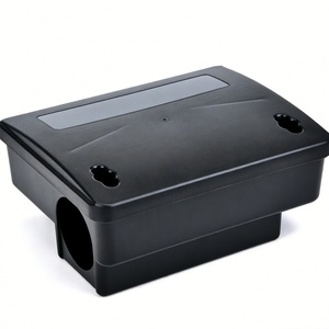 Station d'appât pour rats verrouillable, boîte à appât pour souris durable pour une utilisation en intérieur et en extérieur - Product Image 1