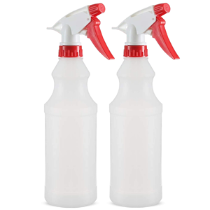Bouteille pulvérisateur vide en PEHD 500 ml, en plastique, avec pulvérisateur pour alcool, eau, lotion, liquide, bouchon à vis, sérigraphie - Product Image 1