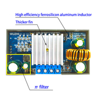 Convertisseur Buck Boost CC CV ZK-4KX 0,5-30V 4A 5V 6V 12V 24V Module d'alimentation réglable régulé pour laboratoire