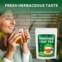 Té de Hojas de Moringa de Alta Calidad a Precio de Fábrica, Suministro de Fábrica de Hierbas Naturales, Té de Hojas, Empaque Personalizado, Hojas Secas de Moringa
