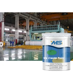 Free sample YMS Excellent Abrasion and high gloss Self-leveling epoxy floor paint epoxty resin
