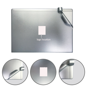 Kakudos – autocollant de peau de couleur argent pour seconde main <span class=keywords><strong>Hp</strong></span> 840 G5 Lcd <span class=keywords><strong>reconditionné</strong></span> couverture arrière - Product Image 2