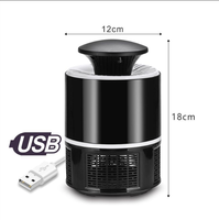 Zomer Elektronische Ongediertebestrijding Mini LED Nachtlampje Muggenverjager Whirlpool Functie USB Muggenvanger voor Thuis