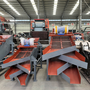 Meerlaags Zandgaas Zeef Scherm Zand En Grind Vibrerende Scherm Machine Met Transportband - Product Image 6