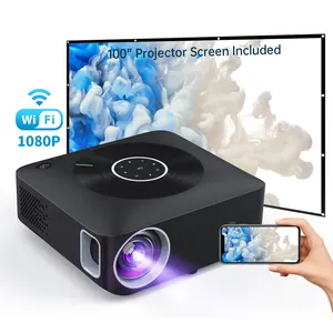 Salange OEM ODM Factory Full HD 1080p Projector Outdoor 2K 4K Video Movie Projector 200 Inch Big Screen Home Theater Be
