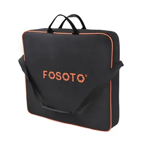 New arrival FOSOTO High-Capacity Bag Waterproof Orange Carry Case Shoulder Bags With Strap for 18inch Ring Lamp and Tripod