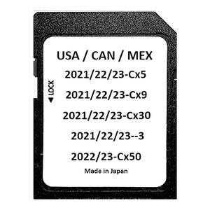 Thẻ SD điều hướng mới nhất tương thích với 2020-2022 cho Mazda 3, 2020 cx30, hỗ trợ bản đồ <span class=keywords><strong>USA</strong></span> & Canada & Mexico - Product Image 5