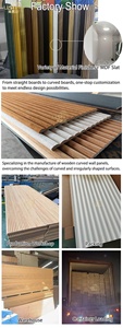 Pannelli Tamburati in <span class=keywords><strong>Legno</strong></span> Morbido con Strisce MDF di Alta Qualità, Flessibili <span class=keywords><strong>per</strong></span> Decorazione Mobili o <span class=keywords><strong>Pareti</strong></span> Angolari Interne - Product Image 5