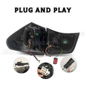 Pour Lexus RX330 350 400 2003-2004, feux de jour à LED, feux antibrouillard étanches, ensemble de feux arrière de voiture, kit carrosserie - Product Image 4