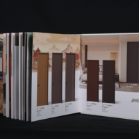 Service d'impression multicolore sur mesure pour catalogues en bois et papier, livres d'échantillons en carton, livres d'échantillons personnalisés pour comparaison de prix en gros