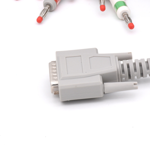 Câble ECG <span class=keywords><strong>Nihon</strong></span> <span class=keywords><strong>Kohden</strong></span> 10 fils-BJ-902D connecteur IEC/banane 4.0 - Product Image 2