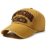 Gorra de Béisbol Personalizada de Alta Calidad Unisex de 6 Paneles de Sarga de Algodón con Logotipo Bordado en 3D y Letras en Relieve