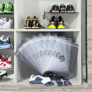 Biểu tượng tùy chỉnh Grip con dấu trong suốt nắp kéo PE Poly Túi rõ ràng tùy chỉnh Ziplock mang nhãn hiệu thu nhỏ túi - Product Image 2