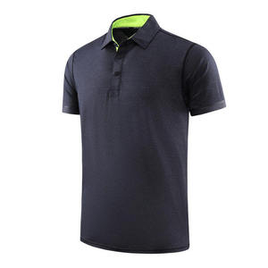 <span class=keywords><strong>Polo</strong></span> personnalisé vierge en fibre de soie glacée pour uniforme de travail, entraînement sportif, course à pied, golf, avec logo brodé, pour hommes - Product Image 2