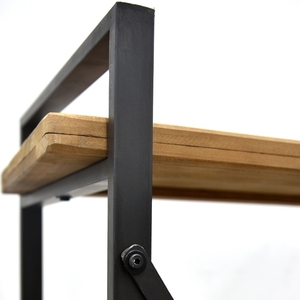 <span class=keywords><strong>Estantería</strong></span> de Madera y Metal de 4 Niveles para el Hogar INNOVA, Estante de Almacenamiento, Librería con Marco de Metal de Estilo <span class=keywords><strong>Industrial</strong></span> <span class=keywords><strong>Vintage</strong></span> - Product Image 5