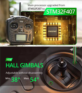 Radiomaster TX12 Hall Rocker, télécommande d'aéromodélisme, FPV, traversant, longue portée, drone open source, authentique, neuf, vente en gros - Product Image 2