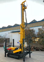 Nouvelle machine de forage de puits d'eau diesel haute efficacité KY 400, forage de trous de 400 m de profondeur, machinerie de construction fiable