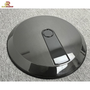 Cubierta de Neumático de Fibra de Carbono Seca para Mercedes Benz W464 G63 G500 G580 G450 2019-2024, Cubierta de Rueda de Repuesto de Carbono, Accesorios para Automóviles - Product Image 4