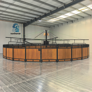 Máquina Profesional Automática para Pasear Caballos, Entrenamiento Ecuestre, Estructura de Acero Galvanizado Resistente, <span class=keywords><strong>Velocidad</strong></span> Ajustable - Product Image 1