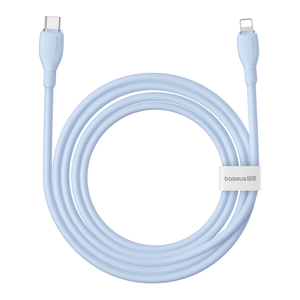 <span class=keywords><strong>สาย</strong></span><span class=keywords><strong>ชาร์จ</strong></span>เร็ว <span class=keywords><strong>Baseus</strong></span> Ultra-Fast แบบ Type-C to IP 20W ความยาว 1 ม. 1.5 ม. สีดำ ขาว น้ำเงิน ม่วง เทา ออกแบบมาสำหรับ <span class=keywords><strong>iPhone</strong></span> ซีรีส์ 6-14 - Product Image 3