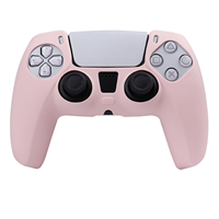 Funda de Silicona Delgada para el Control de PS5, Cubierta Protectora con Orificio Grande para Carga, para PlayStation 5, Funda Doble de Silicona
