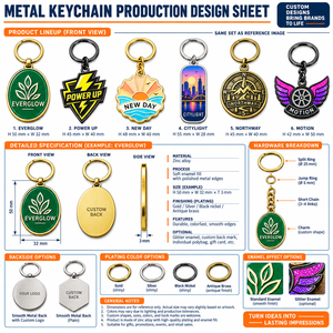 Llaveros Personalizados de Aleación de Zinc, Forma Irregular, Impresión UV, Regalo Promocional de Moda, Resistentes, Fabricación OEM ODM - Product Image 4