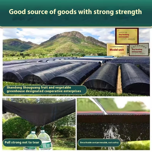 <span class=keywords><strong>Malla</strong></span> de Sombra Agrícola Reforzada de HDPE Tejida con Bordes Negros, Protección UV para Granjas, Huertos y Cultivos - Product Image 6