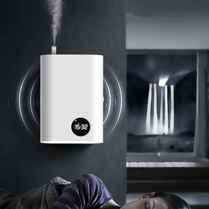 Diffuseur <span class=keywords><strong>d</strong></span>'huiles essentielles intelligent sans eau, 150 ml, à fixation murale, pour hôtel, maison, salle de bain, OEM - Product Image 1