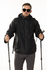 Las 5 Mejores Chaquetas Unisex con Calefacción y Forro Polar, las Mejores de Singapur <span class=keywords><strong>para</strong></span> <span class=keywords><strong>el</strong></span> Frío, con Cierre de Cremallera, Decoración con Botones a Prueba de Viento <span class=keywords><strong>para</strong></span> Adultos - Product Image 4