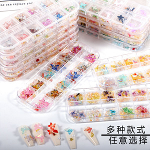 12 Grilles de Breloques Papillon pour Ongles, Décoration de Luxe 3D, Manucure DIY, Embellissement d'Ongles, Fournitures et Accessoires de Bijoux en Résine - Product Image 6
