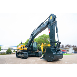Excavadora Hidráulica de Orugas HX350L de 35 Toneladas, Máquina Excavadora Grande sobre Orugas para Movimiento de Tierras en Obras de Conservación de Aguas - Product Image 3