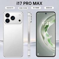Smartphone A17 Pro Max 16+512 Go 108 MP Octa Core 8000 mAh 5G LTE Écran HD OLED Anglais Double SIM Android 15