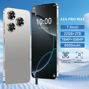 A16 Pro Max 5G Android 14 Điện Thoại Toàn Cầu Phiên Bản Nhận Dạng Khuôn Mặt 22GB + 2Tb 7.3Inch Màn Hình Pin 8000MAh Điện Thoại Giá Rẻ - Product Image 6