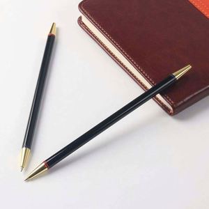 Wholesale High-End 1.0 Width Slim Twist Metal Ballpoint <b>Pen</b> Double-End with Two <b>Color</b> Ink Promotional Slim Ball <b>Pen</b> for Office - Product Image 5