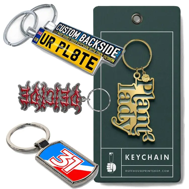 Keyholder Souvenirs Key Ring Video Game Gold Logo Chain Enamel Keychain Basketball Aluminium Airplane Chains