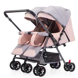 Vendita calda Twin Be-direzionali carrozzine pieghevoli e <span class=keywords><strong>doppio</strong></span> <span class=keywords><strong>passeggino</strong></span> bambino 2 bambini - Product Image 6