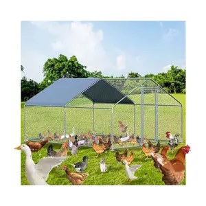 Modern Accessories Rabbit Hutch Galvanized Chicken Breeding Cage For Hens